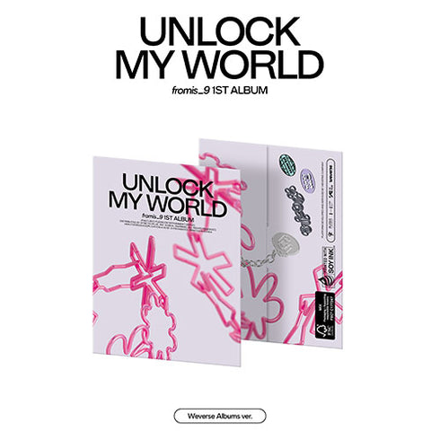 FROMIS_9 1ST ALBUM - UNLOCK MY WORLD (WEVERSE ALBUMS VER.)